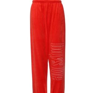 Boys Lie Red Track Pants